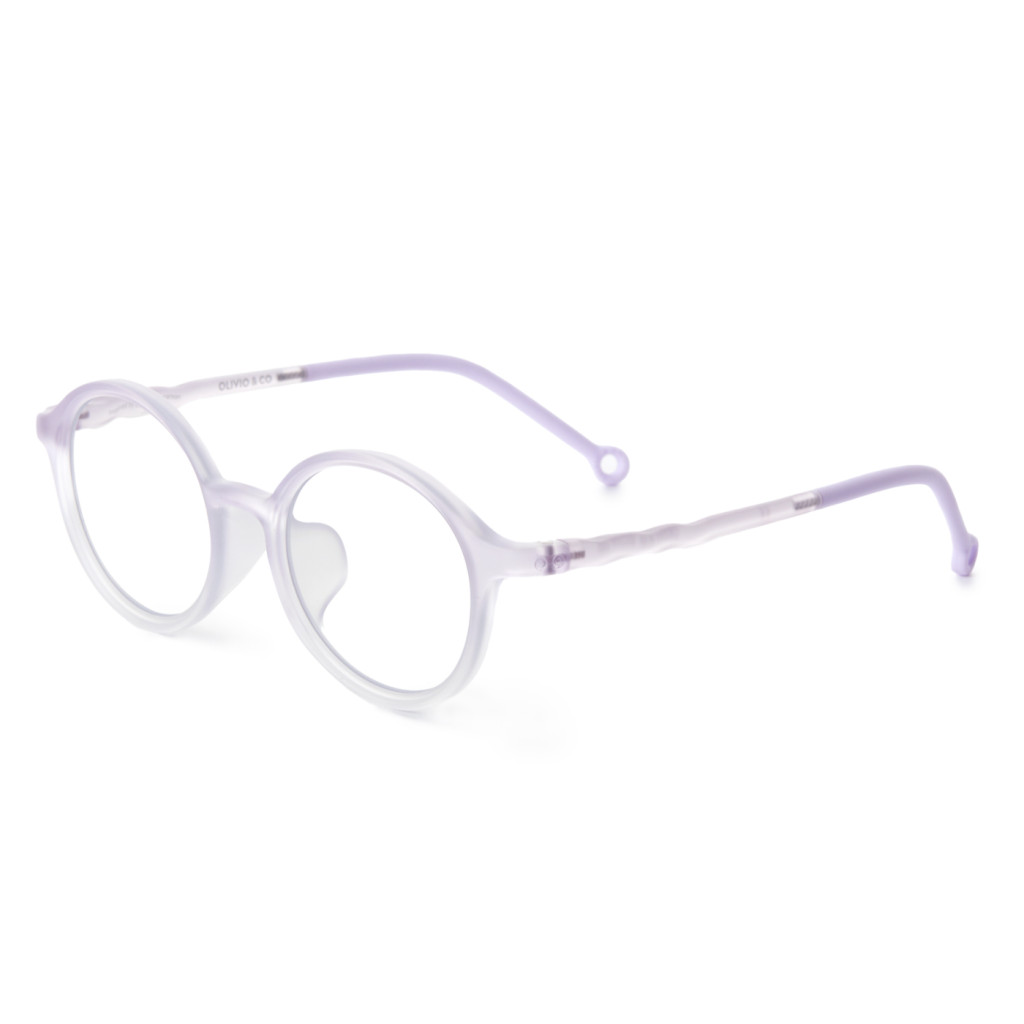 Olivio & Co kékfényszűrős monitorszemüveg gyerekeknek 5-12 év - Tranquil lavender