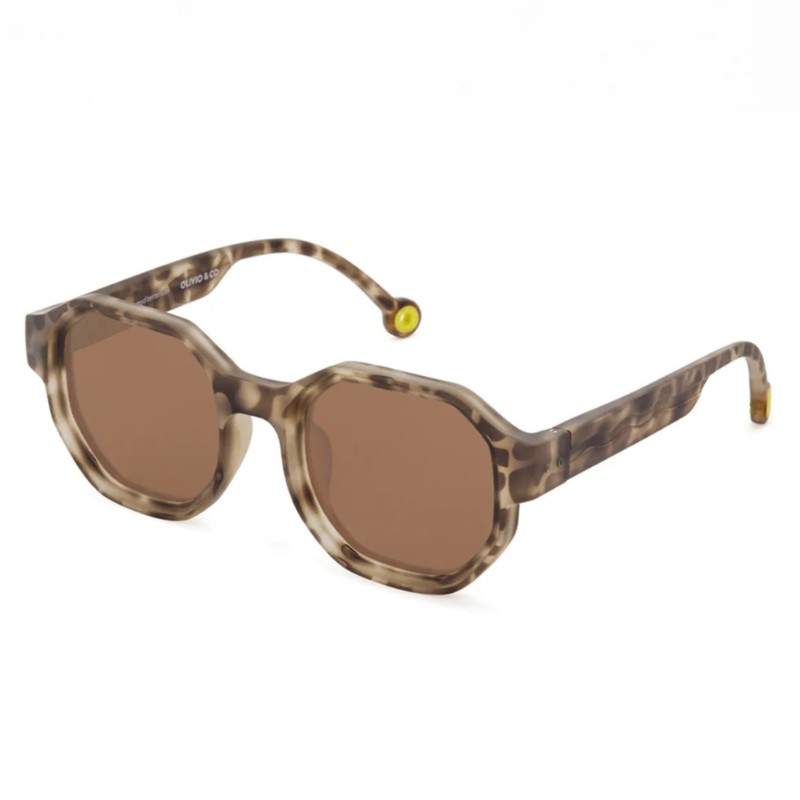 Olivio & Co polarizált felnőtt napszemüveg creative - Tortoiseshell